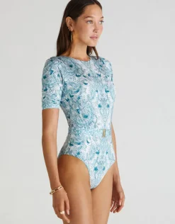 Aqua Blu Eternal Brindle One Piece Swimsuit - Multi Clearance