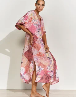 Maryan Mehlhorn Euphoria Maxi Kaftan - Rose Infusion Best