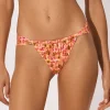 Watercult Euphoric Bloomwave Brazilian Bikini Pant - Sunsoaked Neons Sale