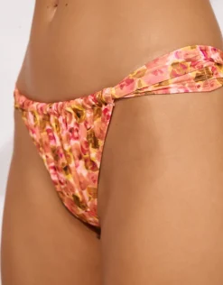 Watercult Euphoric Bloomwave Brazilian Bikini Pant - Sunsoaked Neons Sale