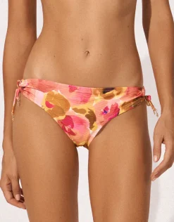 Watercult Euphoric Bloomwave Loop Side Bikini Pant - Sunsoaked Neons Fashion