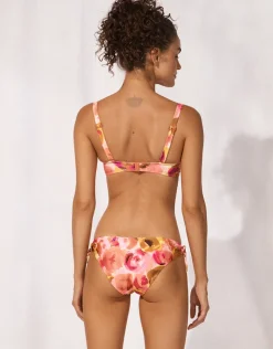 Watercult Euphoric Bloomwave Loop Side Bikini Pant - Sunsoaked Neons Fashion