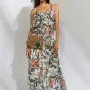 Watercult Exotic Dive Maxi Dress - Retro Tropics Discount