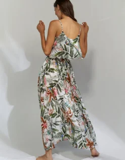 Watercult Exotic Dive Maxi Dress - Retro Tropics Discount