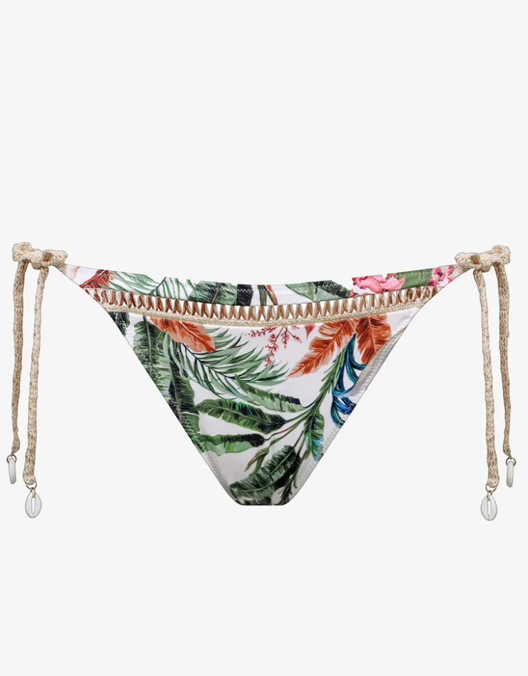 Watercult Exotic Dive Tie Side Bikini Pant - Retro Tropics Sale