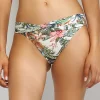 Watercult Exotic Dive Twist Front Bikini Pant - Retro Tropics Hot