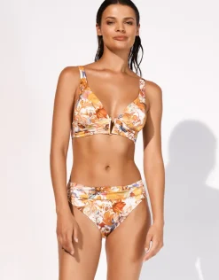 Maryan Mehlhorn Exuberance Banded Bikini Top - Solar Fashion