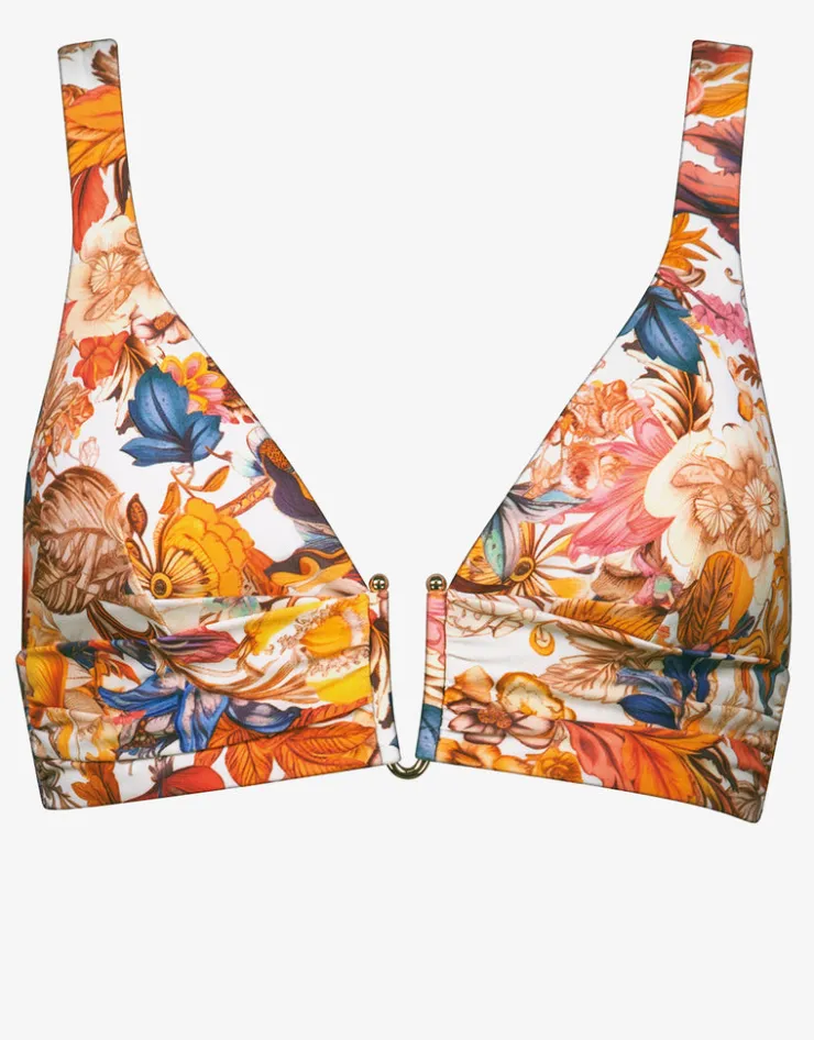 Maryan Mehlhorn Exuberance Banded Bikini Top - Solar Fashion