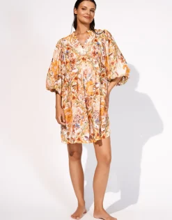 Maryan Mehlhorn Exuberance Mini Beach Dress - Solar Sale