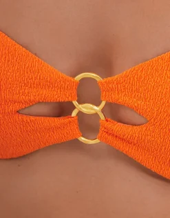 ViX Paula Hermanny Firenze Jolie Bandeau Bikini Top - Marigold Best