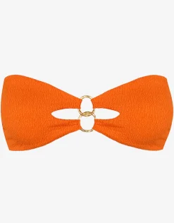 ViX Paula Hermanny Firenze Jolie Bandeau Bikini Top - Marigold Best