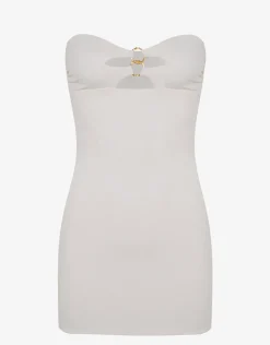 ViX Paula Hermanny Firenze Jolie Short Dress - White Outlet