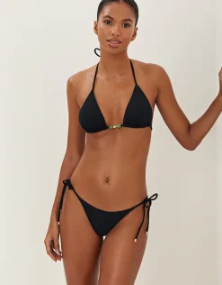 ViX Paula Hermanny Firenze Kiana Tri Bikini Top - Black Online