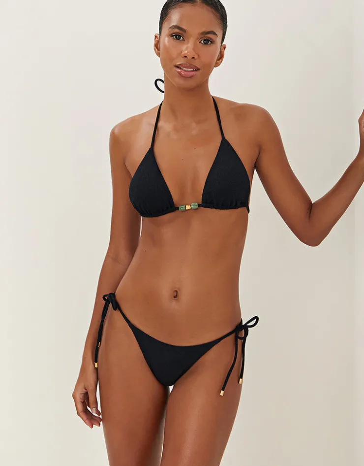 ViX Paula Hermanny Firenze Kiana Tri Bikini Top - Black Online
