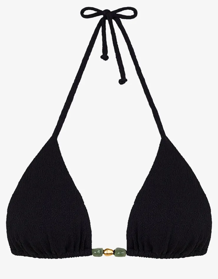 ViX Paula Hermanny Firenze Kiana Tri Bikini Top - Black Online