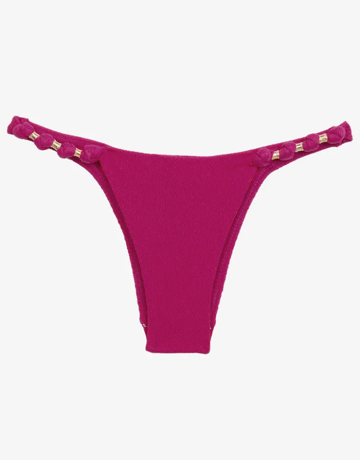 ViX Paula Hermanny Firenze Paula Bikini Pant - Pink Hot