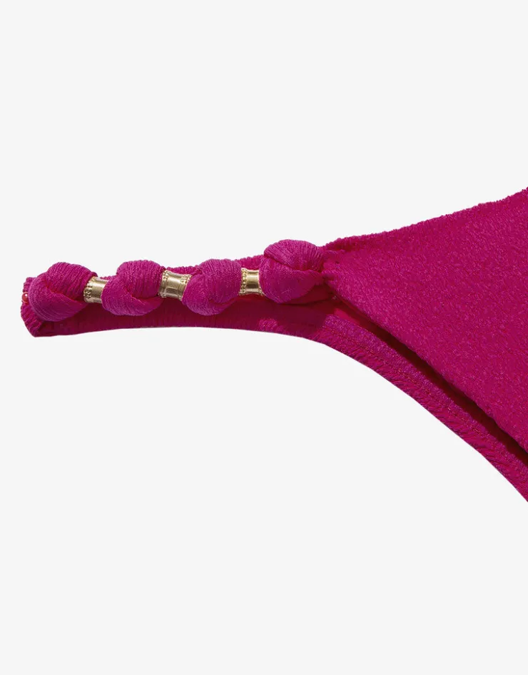 ViX Paula Hermanny Firenze Paula Bikini Pant - Pink Hot