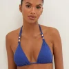 ViX Paula Hermanny Firenze Paula Tri Bikini Top - Sapphire Online