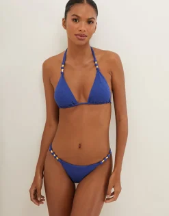 ViX Paula Hermanny Firenze Paula Tri Bikini Top - Sapphire Online