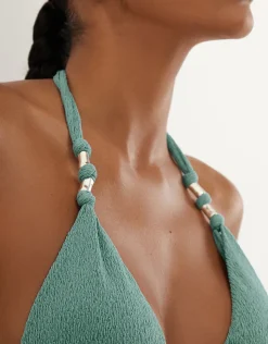 ViX Paula Hermanny Firenze Paula Tri Bikini Top - Seaglass Fashion