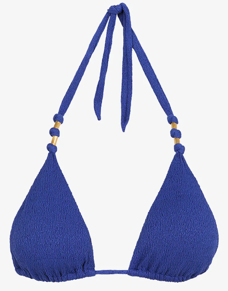 ViX Paula Hermanny Firenze Paula Tri Bikini Top - Sapphire Online