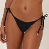 ViX Paula Hermanny Firenze Tie Side Full Bikini Pant - Black Online