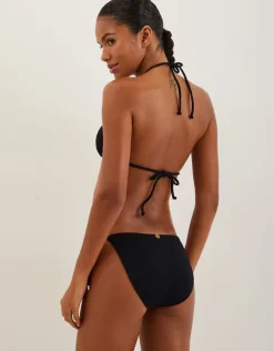 ViX Paula Hermanny Firenze Tie Side Full Bikini Pant - Black Online