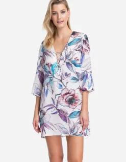 Gottex First Bloom Tunic - Multi Pique Discount