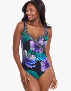 Miraclesuit Flora Aura It's A Wrap Swimsuit Hot
