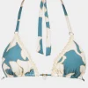 Watercult Floral Abstract Triangle Bikini Top - Puffy Sky Fashion