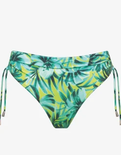Lidea Floral Flashback Adjustable Bikini Pant - Aquatic Green Hot