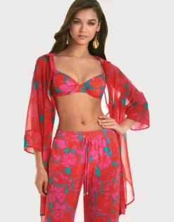 Roidal Floreale Beach Pants - Pink Discount