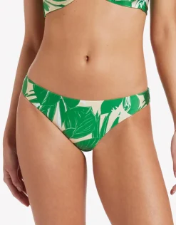 Jets Floreale Hipster Bikini Pant - Green Best