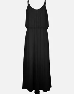 Watercult Flounce Maxi Dress - Black Outlet