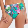 Nuria Ferrer Frida Adjustable Leg Bikini Pant - Green Marble Best