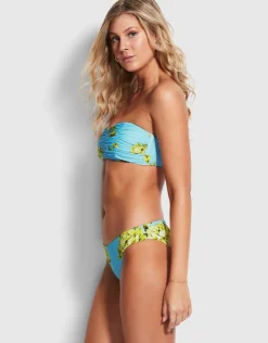 Seafolly Full Bloom Hipster Bikini Pant - Sky Clearance