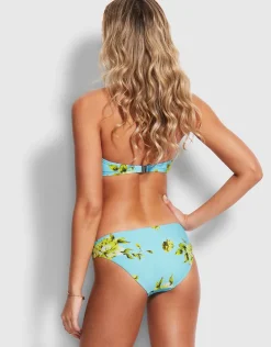 Seafolly Full Bloom Hipster Bikini Pant - Sky Clearance