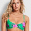 Seafolly Full Bloom Sweetheart Underwire Bikini Top - Jade New