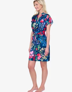 Gottex Garden Dream Beach Dress - Multi Navy Sale