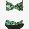 Charmline Green Tiger Underwired Bikini Set Sale
