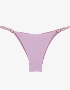 ViX Paula Hermanny Grenadine Beads Cheeky Bikini Pant - Lilac Fashion