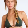 Banana Moon Habana Oro Bikini Top - Khaki Outlet