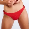 Banana Moon Habana Vaiva Bikini Pant - Red Hot