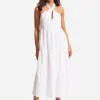Seafolly Halter Neck Dress - White Fashion