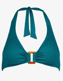 Watercult Hero Essentials Halter Bikini Top C Cup -Hydro Green Discount