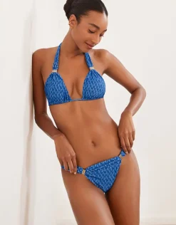 ViX Paula Hermanny Hidra Bia Tube Bikini Pant - Blue Discount