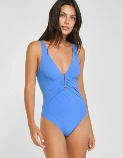 Maryan Mehlhorn Honesty Underwired Swimsuit - Horizon Blue New