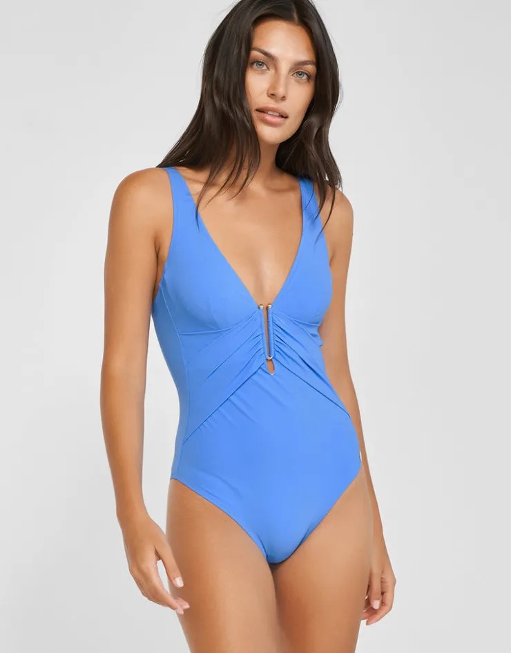 Maryan Mehlhorn Honesty Underwired Swimsuit - Horizon Blue New