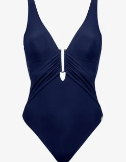 Maryan Mehlhorn Honesty Underwired Swimsuit - Navy Best