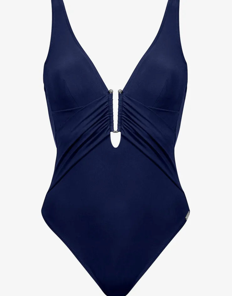 Maryan Mehlhorn Honesty Underwired Swimsuit - Navy Best
